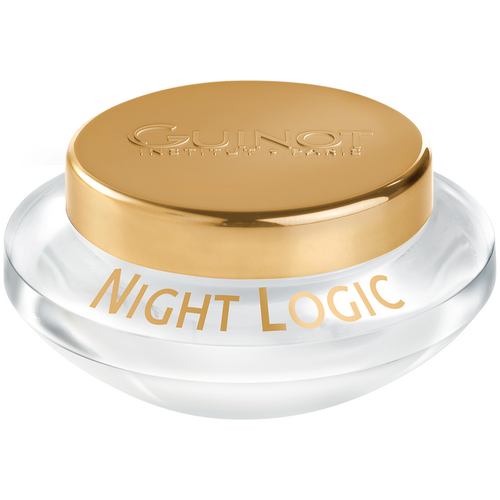 Guinot Night Logic Cream on white background