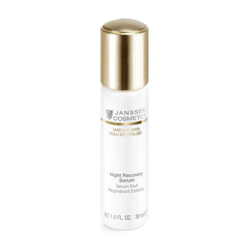Janssen Cosmetics Night Recovery Serum on white background