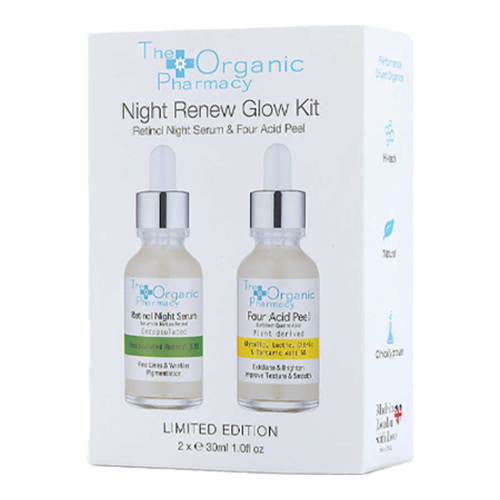 The Organic Pharmacy Night Renew Glow Kit, 2 x 30ml/1 fl oz