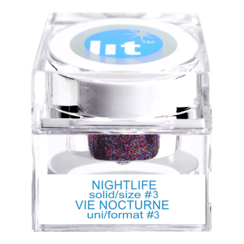 Lit Cosmetics Nightlife Size #3 Solid, 4g/0.1 oz