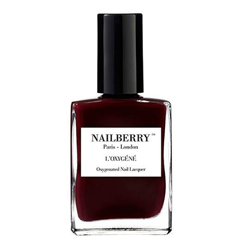 Nailberry Minty Fresh, 15ml/0.5 fl oz Nailberry Peony Blush on white background