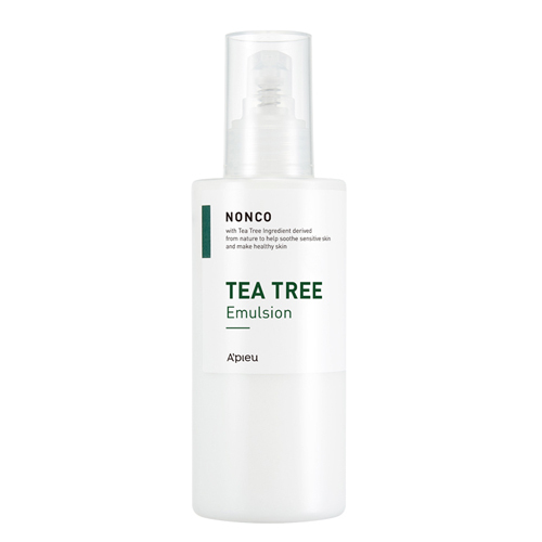 A'PIEU NonCo Tea Tree Emulsion, 210ml/7.1 fl oz APIEU NonCo Tea Tree Emulsion on white background
