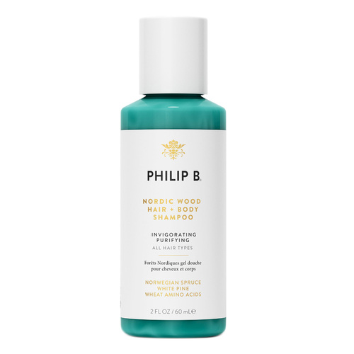 Philip B Botanical Nordic Wood Hair and Body Shampoo, 60ml/2 fl oz