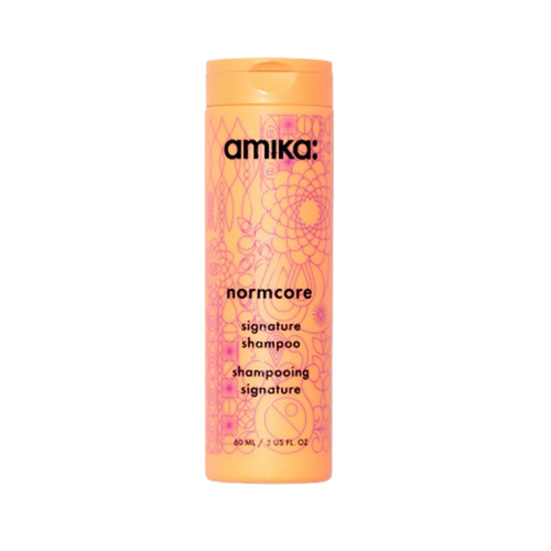 Amika Normcore Signature Shampoo, 60ml/2.03 fl oz Amika Normcore Signature Shampoo on white background