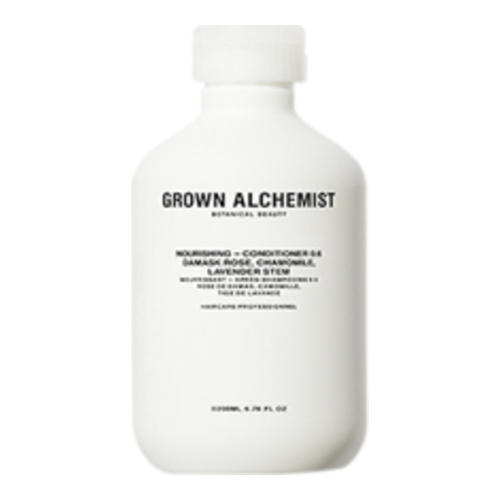Grown Alchemist Nourishing - Conditioner 0.6 Damask Rose Chamomile Lavender Stem, 500ml/16.9 fl oz Grown Alchemist Nourishing - Conditioner 0.6 Damask Rose Chamomile Lavender Stem on white background