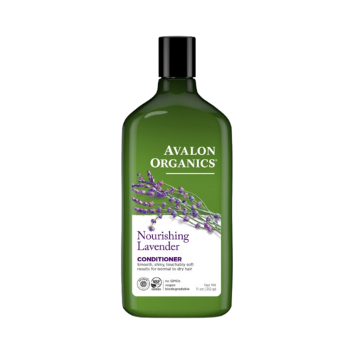 Avalon Organics Nourishing Lavender Conditioner on white background