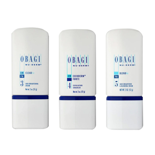 Obagi Nu-Derm Brighter Complexion Set on white background
