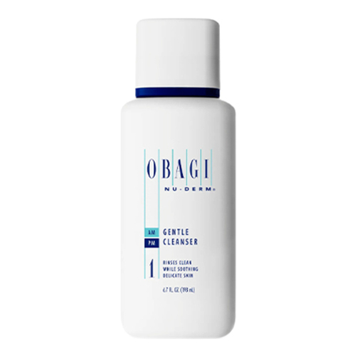 Obagi Nu-Derm Gentle Cleanser on white background