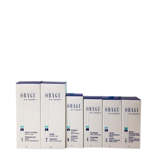 Obagi Nu-Derm Skin Transformation Kit Fx - Normal to Dry, 1 set Obagi Nu-Derm Skin Transformation Kit Fx - Normal to Dry on white background
