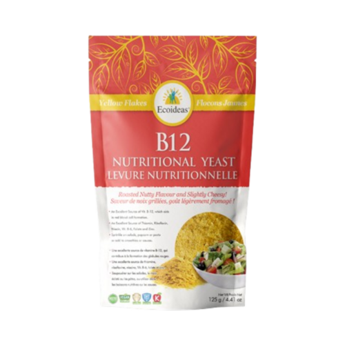 Ecoideas Nutritional Yeast, 125g/4.41 oz Ecoideas Nutritional Yeast on white background