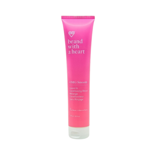Brand With A Heart OMG Smooth Leave-In Conditioning Blend, 177ml/5.99 fl oz Brand With A Heart OMG Smooth Leave-In Conditioning Blend on white background