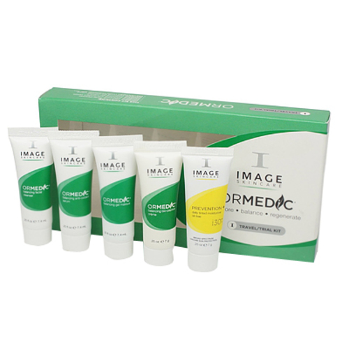 Image Skincare ORMEDIC Travel / Trial Kit on white background