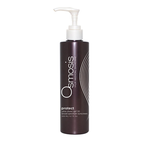 Osmosis Protect Ultra Sheer SPF 30, 200ml/6.8 fl oz Osmosis Professional Protect Ultra Sheer SPF 30 on white background