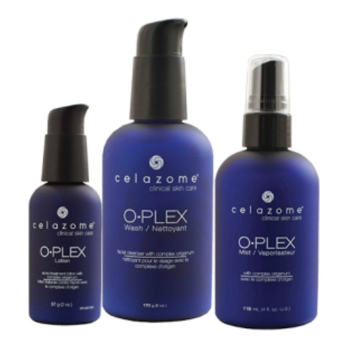 Celazome O-PLEX Acne Regime, 3 pieces Celazome O-PLEX Acne Regime on white background