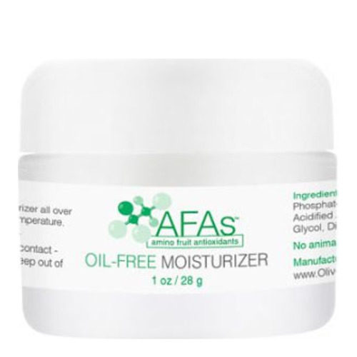 AFA Oil Free Moisturizer on white background