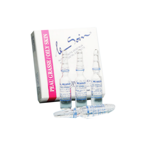 Dr. Mehran Oily Skin Vial, 4 pieces Dr. Mehran Oily Skin Vial on white background