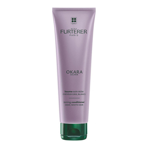 Rene Furterer Okara Silver Toning Conditioner on white background