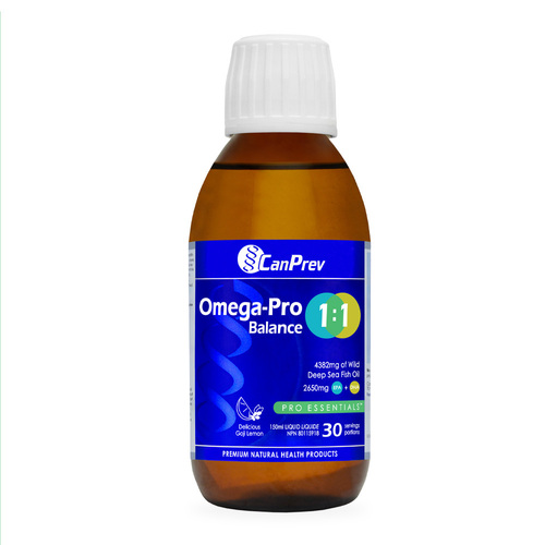 CanPrev Omega-Pro Balance 1-1, 150ml/5.07 fl oz CanPrev Omega-Pro Balance 1-1 on white background