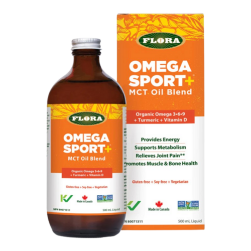 Flora Omega Sport+, 500ml/16.9 fl oz