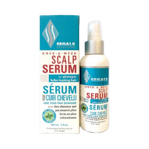 Segals Once A Week Scalp Serum, 120ml/4.06 fl oz Segals Once A Week Scalp Serum on white background