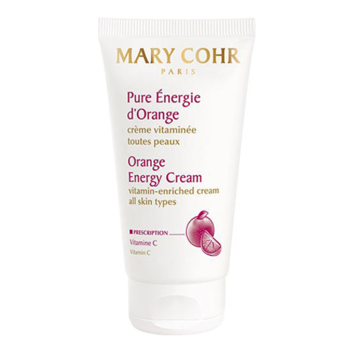 Mary Cohr Orange Energy Cream on white background