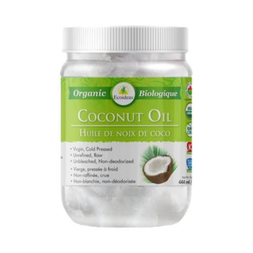 Ecoideas Organic Coconut Oil, 445ml/15.05 fl oz Ecoideas Organic Coconut Oil on white background
