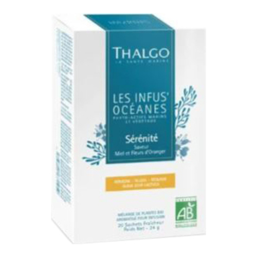 Thalgo Organic Infus' Oceanes Serenity Tea (Calming and De-Stressing)  20 Packs, 1 set