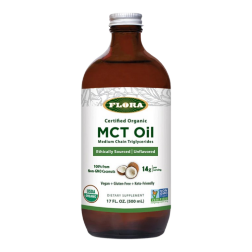 Flora Organic MCT Oil, 500ml/16.9 fl oz