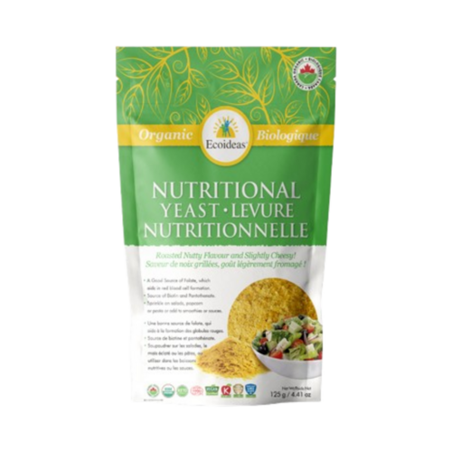 Ecoideas Organic Nutritional Yeast on white background