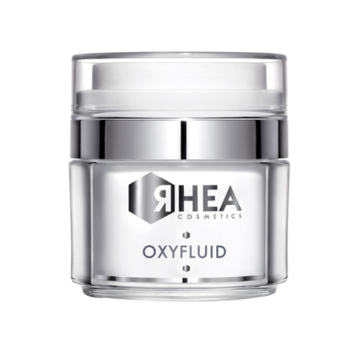 Rhea Cosmetics OxyFluid Radiant Face Fluid on white background