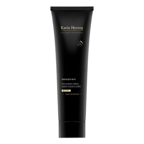Karin Herzog Oxygen 1% Sun and Solarium (Tanning activator), 150ml/5.1 fl oz Karin Herzog Oxygen 1% Sun and Solarium (Tanning activator) on white background