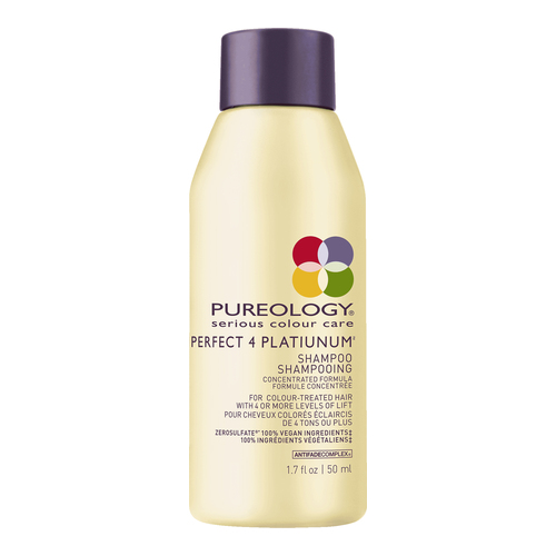 Pureology Perfect 4 Platinum Shampoo, 250ml/8.5 fl oz Pureology Perfect 4 Platinum Shampoo on white background