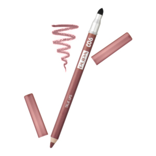 Pupa True Lips Lip Pencil - 37 Apricot, 1 pieces Pupa True Lips Lip Pencil - 02 Tea Rose on white background