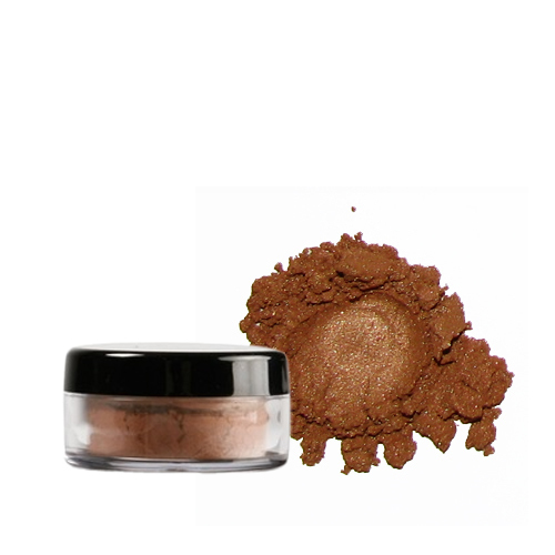 Pure Anada Loose Mineral Luminous Bronzer - Deep on white background