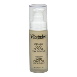 Olive Oil Extra Nourishing Serum on white background