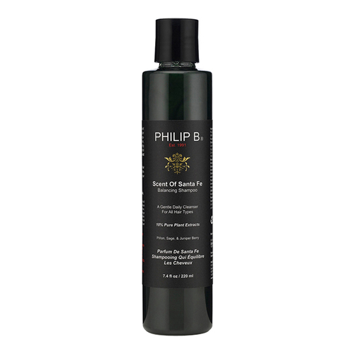 Philip B Botanical Santa Fe Hair + Body Shampoo, 947ml/32 fl oz Philip B Botanical Scent of Santa Fe Balancing Shampoo on white background