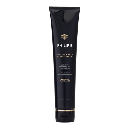 Philip B Botanical Russian Amber Conditioner on white background