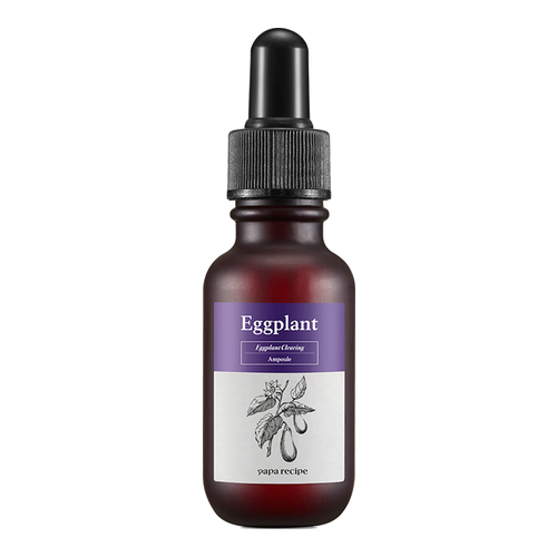 Papa Recipe Eggplant Clearing Ampoule on white background