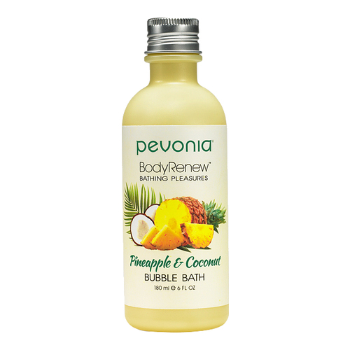 Pevonia Body Renew Pineapple and Coconut Bubble Bath on white background