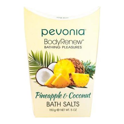 Pevonia Body Renew Pineapple and Coconut Bath Salts on white background