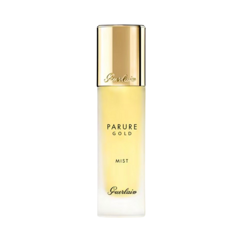 Guerlain Parure Gold Setting Mist on white background