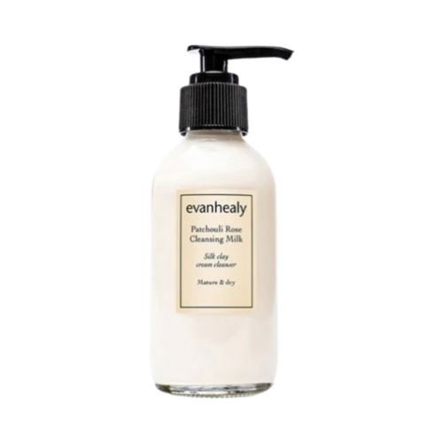 Evanhealy Patchouli Rose Cleansing Milk, 118ml/3.99 fl oz Evanhealy Patchouli Rose Cleansing Milk on white background