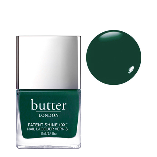 butter LONDON Patent Shine 10x - Her Majesty's Red, 11ml/0.4 fl oz