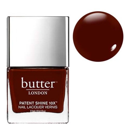 butter LONDON Patent Shine 10x - Rather Red, 11ml/0.4 fl oz