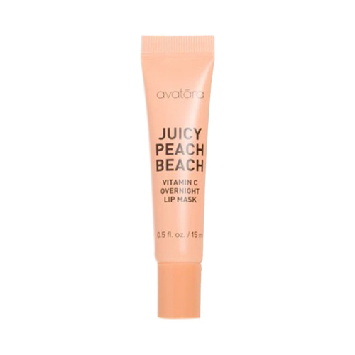 Avatara Peach Beach Lip Mask on white background
