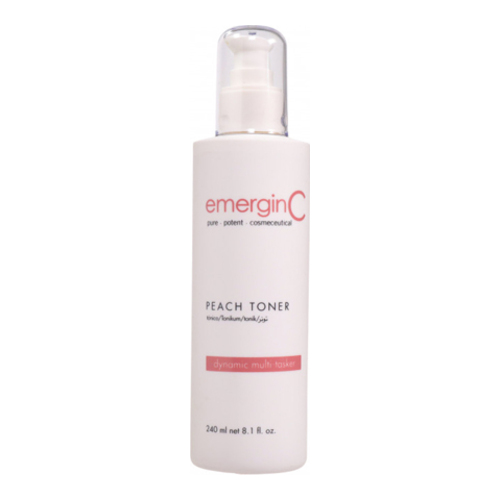 emerginC Peach Toner, 240ml/8.1 fl oz emerginC Peach Toner on white background