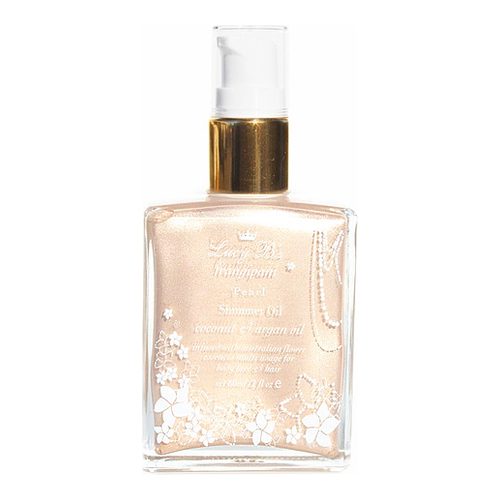Lucy B Rose Gold Shimmer Oil, 60ml/2 fl oz Lucy B Bronzer Shimmer Oil on white background