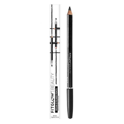 FitGlow Beauty Pencil Eye Liners - Bronze, 1.1g/0.04 oz FitGlow Beauty Pencil Eye Liners - Black on white background