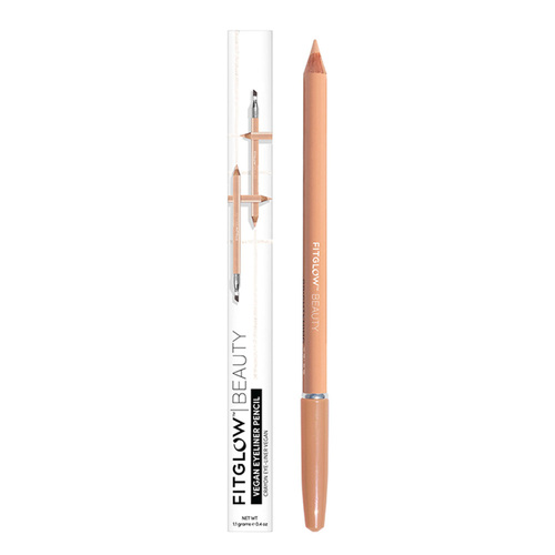 FitGlow Beauty Pencil Eye Liners - Bronze, 1.1g/0.04 oz FitGlow Beauty Pencil Eye Liners - Black on white background