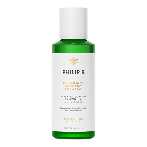 Philip B Botanical Peppermint Avocado Shampoo on white background